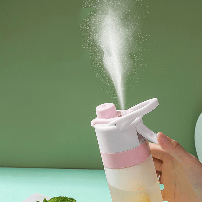 Leakproof Gradient Frosted Water Bottle for Fitness