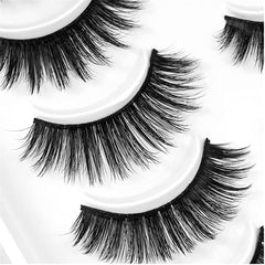 20 Pairs Cat Eye False Eyelashes Dramatic Curling Faux Mink Lashes