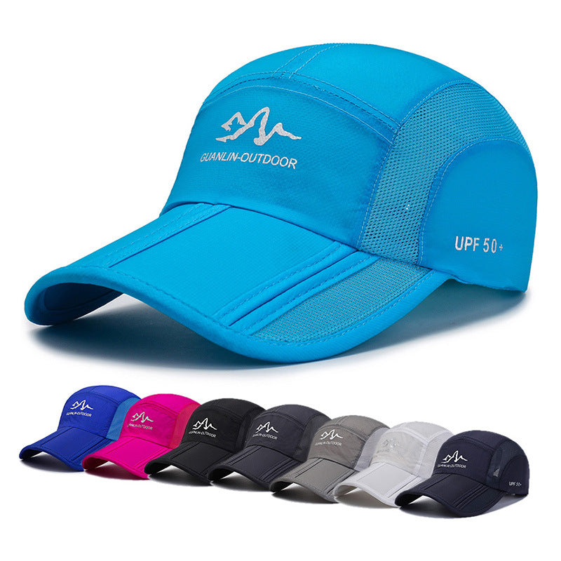 Quick Drying Baseball Cap Men Women Snapback Sport Hat Outdoor Sun Protection