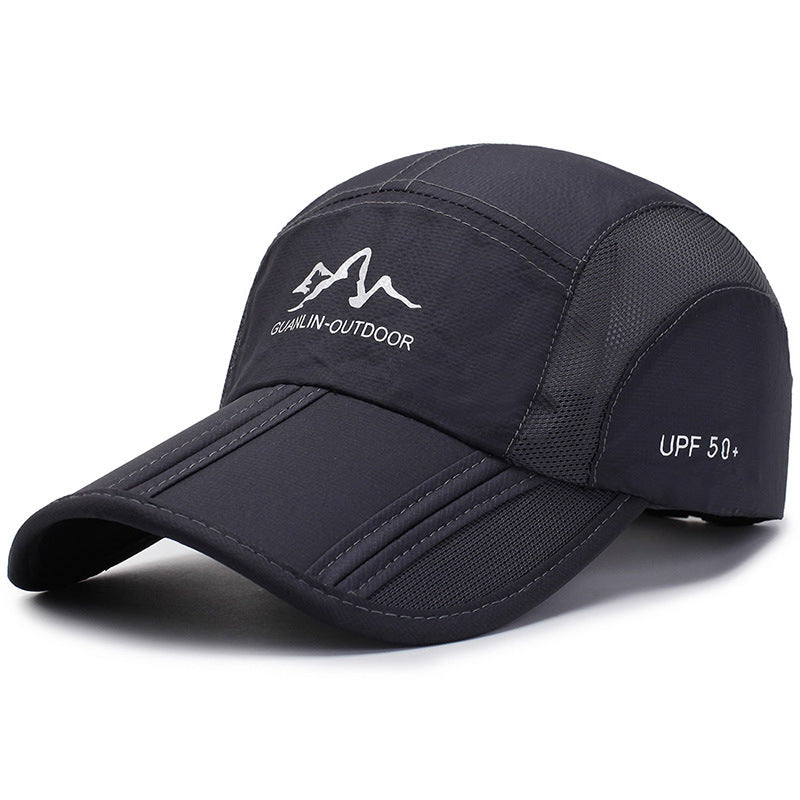 Quick Drying Baseball Cap Men Women Snapback Sport Hat Outdoor Sun Protection