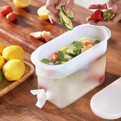 Large Capacity Water Dispenser for Iced Water Fruit Tea