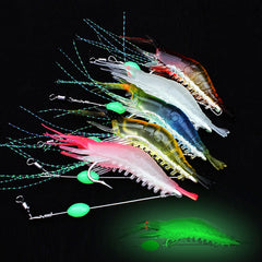 Bionic Shrimp Lure 54in Soft Craw Bait Freshwater Saltwater Fishing