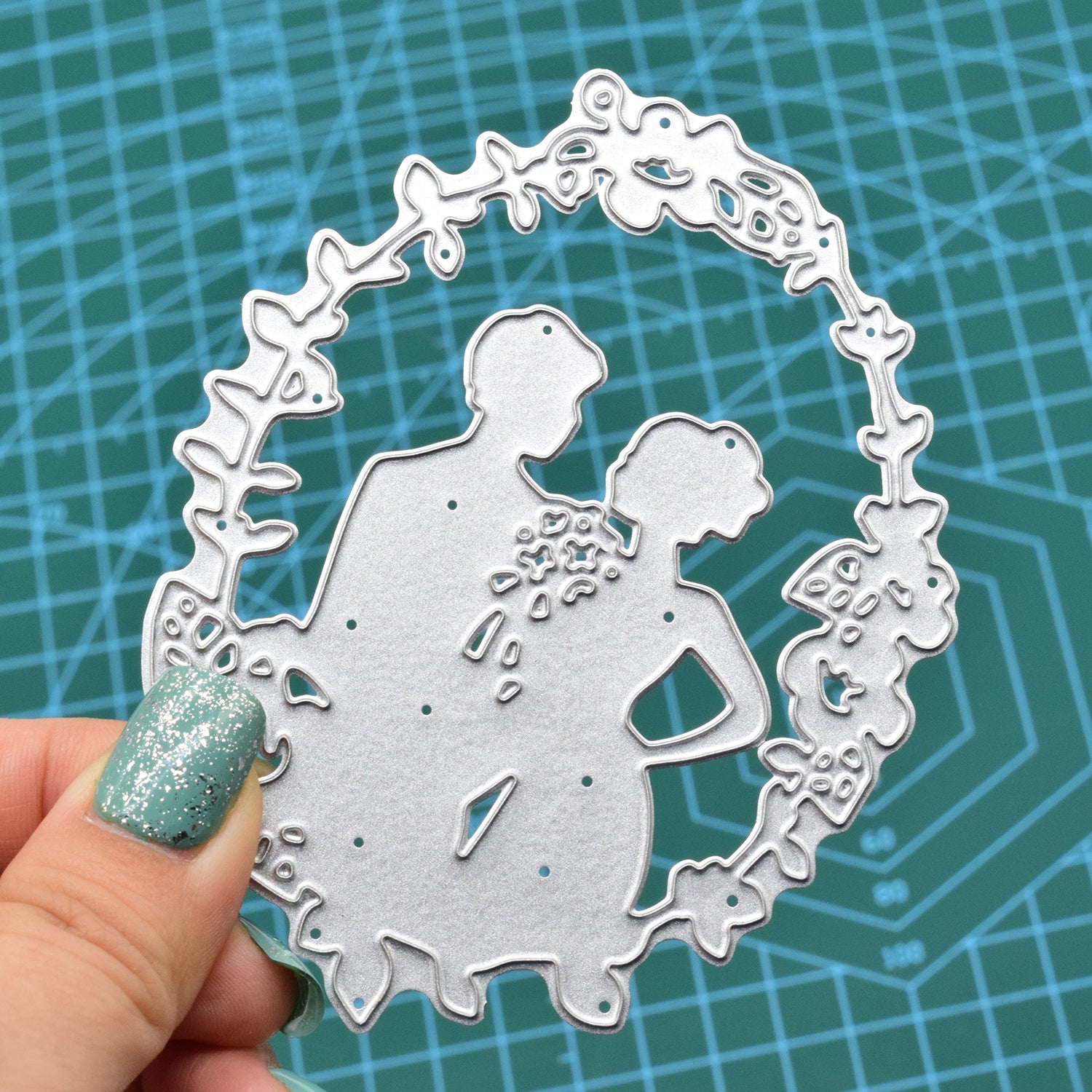 Wedding Bride & Groom Cutting Dies Metal Die Cuts DIY Scrapbooking Card Making