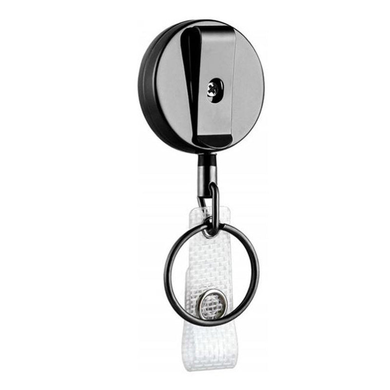 Men's Metal Retractable Key Chain Key Ring