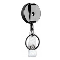 Men's Metal Retractable Key Chain Key Ring
