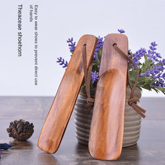 Solid Wood Shoehorn Portable Shoehorn For Indoor Household
