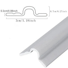 78" Window Seal Strip - Durable Protective Barrier Against Dust Water Wind Rain