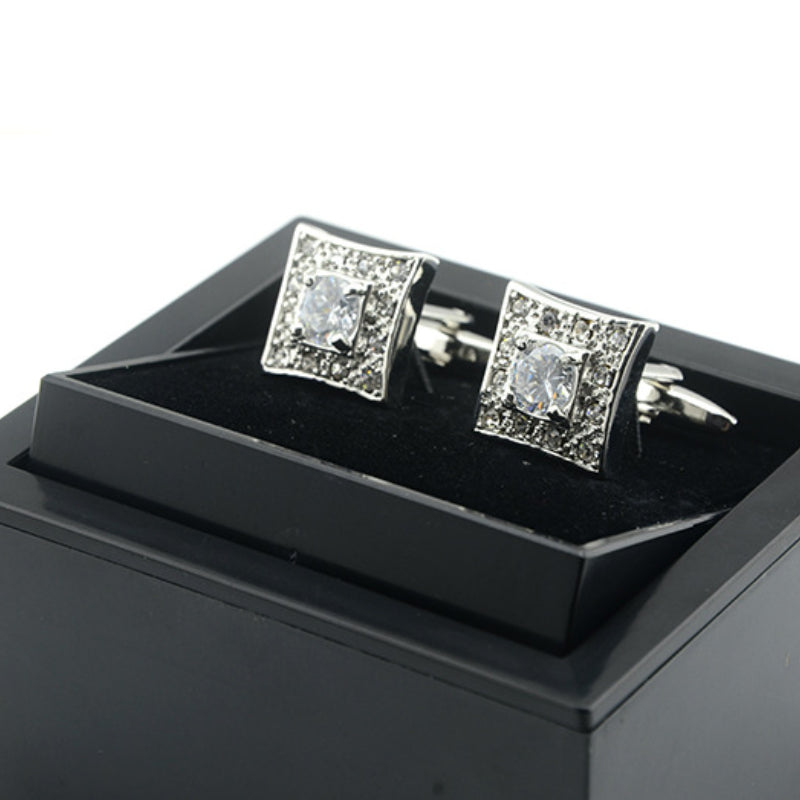 1 Pair Business Party Cufflinks Gift Set