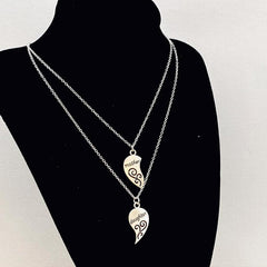Mother Daughter Necklace Set Gift Heart Necklaces Mommy And Me Matching