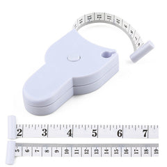 Auto Telescopic Tape Measure Body Measuring Tape Metric Tapes Sewing