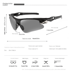 Polarized Outdoor Sports Sunglasses Windproof Cycling Glasses