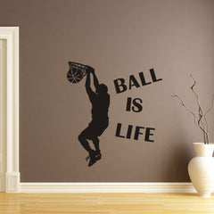 Basketball Wall Sticker - Bring the Game Home!