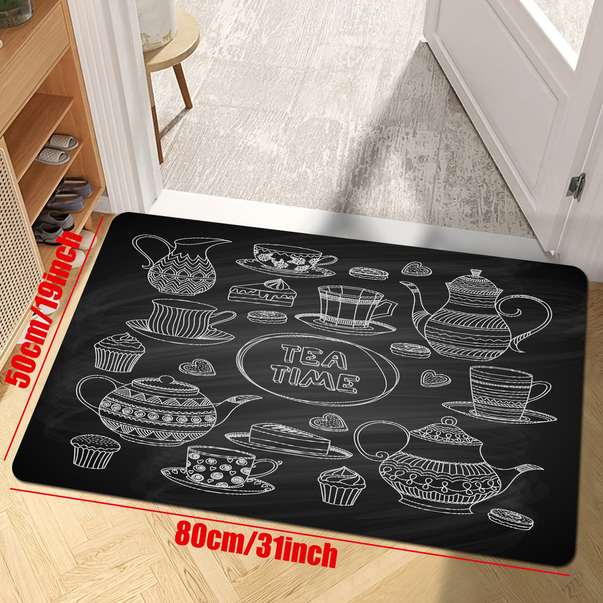 Soft Anti Fatigue Kitchen Rug Waterproof Non Slip Set Runner Rug