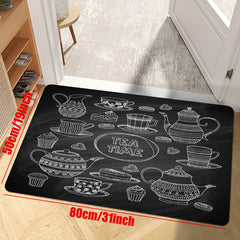 Soft Anti Fatigue Kitchen Rug Waterproof Non Slip Set Runner Rug