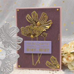 Lotus Flower Metal Cutting Dies for DIY Scrapbooking