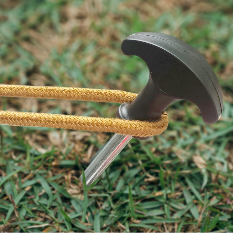Tent Setup Spiral Ground Nails for Secure Camping