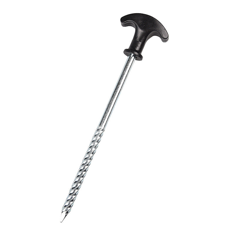 Tent Setup Spiral Ground Nails for Secure Camping