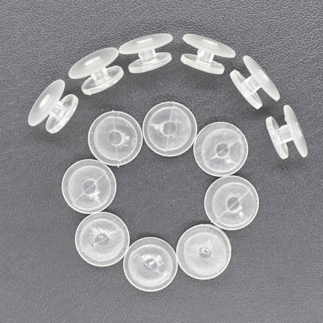 Buckle Plastic Button Charm Backs Shoe Charms DIY Ornaments