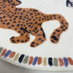 Cartoon Animal Cashmere Carpet for Children's Room Bedroom Living Room