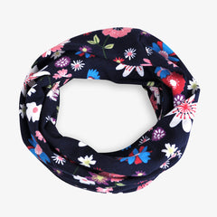 Flower Print Slouchy Beanie Lightweight Skull Cap