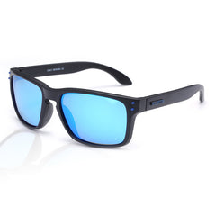 Men's Polarized Sports Sunglasses with Studded Design