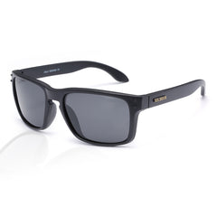 Men's Polarized Sports Sunglasses with Studded Design