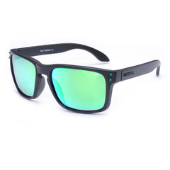 Men's Polarized Sports Sunglasses with Studded Design