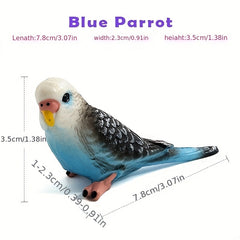 Forest Parrot Model for Garden Bonsai Dollhouse Decor