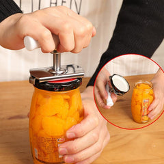 Stainless Steel Can Opener Labor saving Lid Bottle Canning Kitchen Accessories