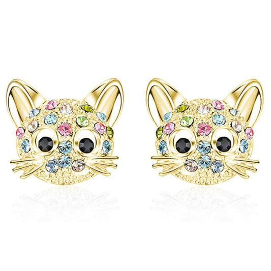 Cat Stud Earrings, Decorative Accessories, Gift For Girls