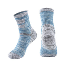 Unisex Mid Calf Sports Socks Thick Sweat Absorbing Athletics