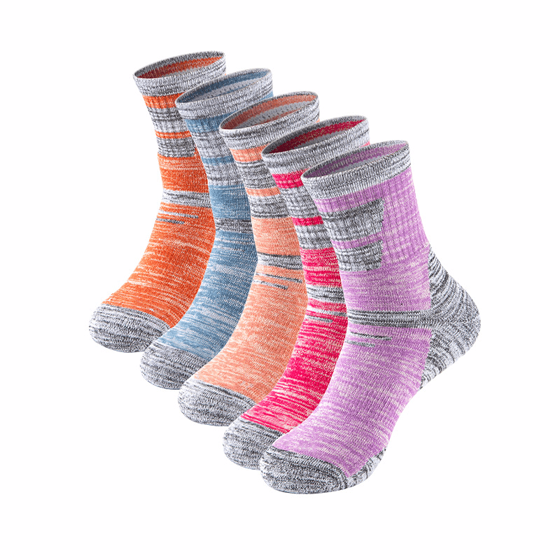 Unisex Mid Calf Sports Socks Thick Sweat Absorbing Athletics