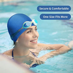 Durable Unisex Swimming Cap, Stay Comfortable in Pool