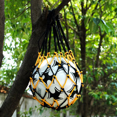 Football Net Bag Portable Nylon Storage for Soccer Basketball and Volleyball