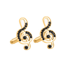 Musical Instrument Notes Cufflinks for Men