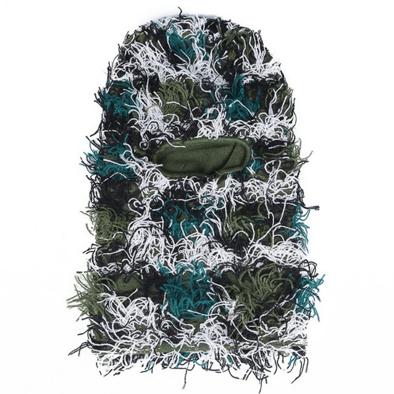 Personalized Camo Woolen Headcover Hat
