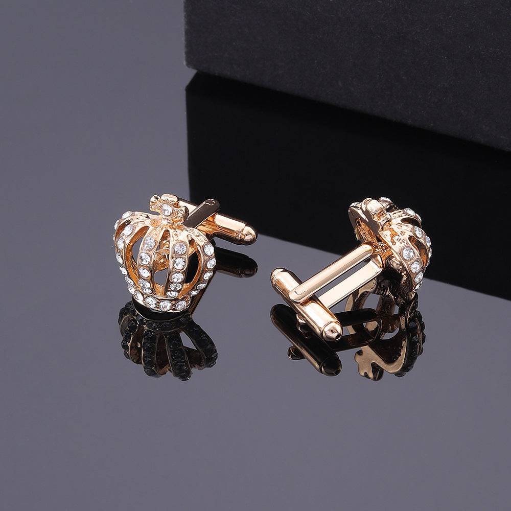Royal Crown Cufflinks - Europe & US Bestseller