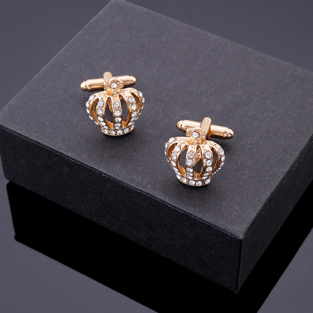 Royal Crown Cufflinks - Europe & US Bestseller