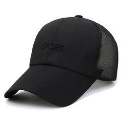 Men's Spring Sunshade Fishing Mesh Baseball Cap Hat