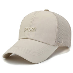 Men's Spring Sunshade Fishing Mesh Baseball Cap Hat