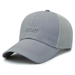 Men's Spring Sunshade Fishing Mesh Baseball Cap Hat