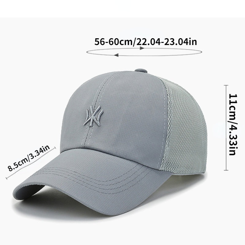 Men's Outdoor Travel Baseball Cap Personality All Match Peaked Cap