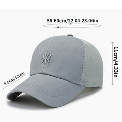 Men's Outdoor Travel Baseball Cap Personality All Match Peaked Cap