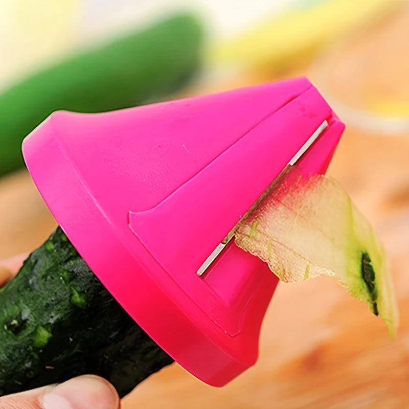 1pc Veg & Fruit Multifunction Spiral Peeler for Potatoes Carrots Radishes