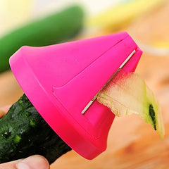 1pc Veg & Fruit Multifunction Spiral Peeler for Potatoes Carrots Radishes