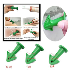 3Pcs Caulking Tools Kit Silicone Sealant Epoxy Accessor
