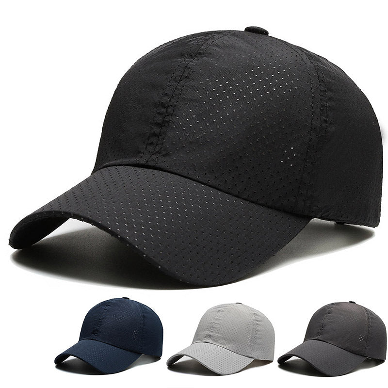 Men's Breathable Mesh Cap Summer Baseball Sun Hat