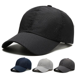 Men's Breathable Mesh Cap Summer Baseball Sun Hat