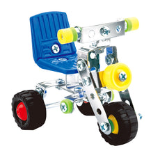 Metal Motorcycle Building Blocks Educational Toy Set