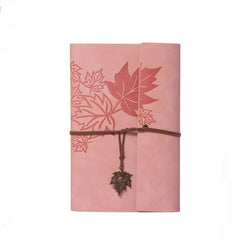 Vintage PU Leather Notebook for Travelers School Office